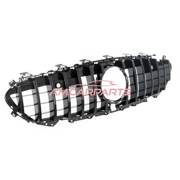 Upgrade Design Kühlergrill / Sportgrill für Mercedes CLS (C257) 18+ Hochglanz schwarz