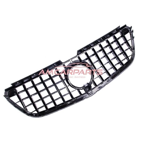Upgrade Design Kühlergrill / Sportgrill für Mercedes V-Klasse / Vito W447 Vor-Facelift 14-19 Hochglanz schwarz