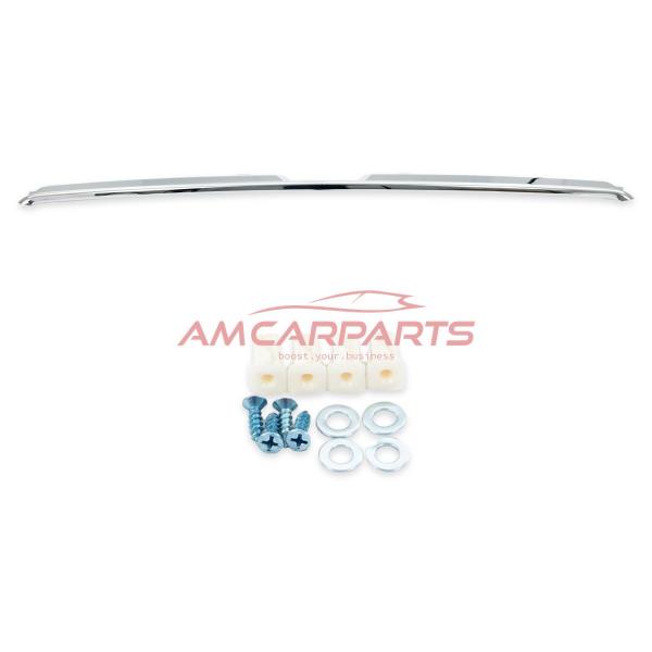 Upgrade Design Kühlergrill / Sportgrill für Mercedes V-Klasse / Vito W447 Vor-Facelift 14-19 Hochglanz schwarz / chrom