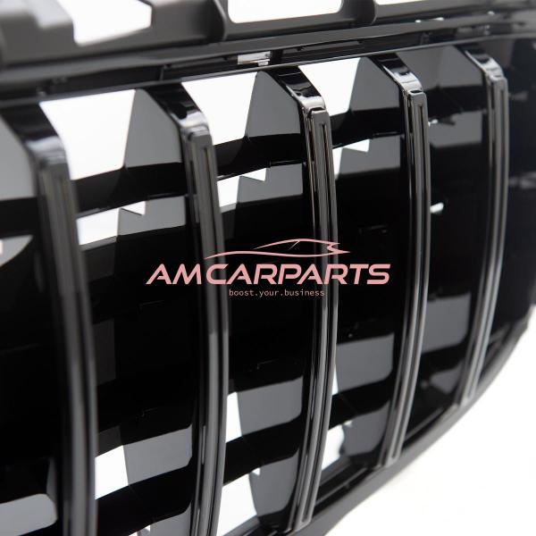 Upgrade Design Kühlergrill / Sportgrill für Mercedes GT (C190) 15-17 Hochglanz schwarz
