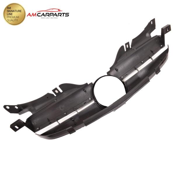 Upgrade Design Kühlergrill / Sportgrill passend für Mercedes Benz SLK R170 96-04 Hochglanz schwarz / chrom
