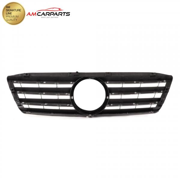 Upgrade Design Kühlergrill / Sportgrill passend für Mercedes Benz C-Klasse W203 / S203 00-07 Hochglanz schwarz / chrom