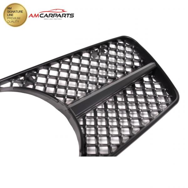 Upgrade Design Kühlergrill / Sportgrill für Mercedes Benz CLK W208 / C208 97-02 Matt schwarz