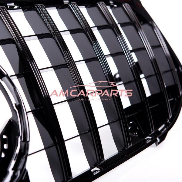 Upgrade Design Kühlergrill / Sportgrill passend für Mercedes Benz A-Klasse V177 / W177 18-22 Hochglanz schwarz