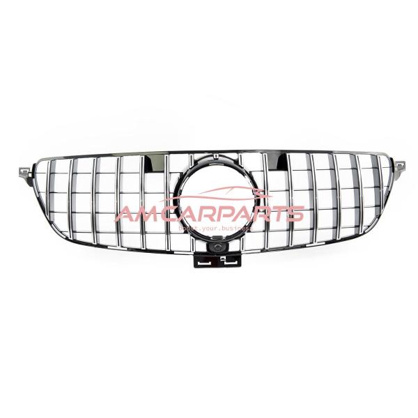 Upgrade Design Kühlergrill / Sportgrill für Mercedes GLE (W166) 15-18 chrom