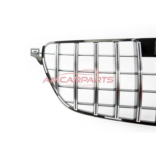 Upgrade Design Kühlergrill / Sportgrill für Mercedes GLE (W166) 15-18 chrom