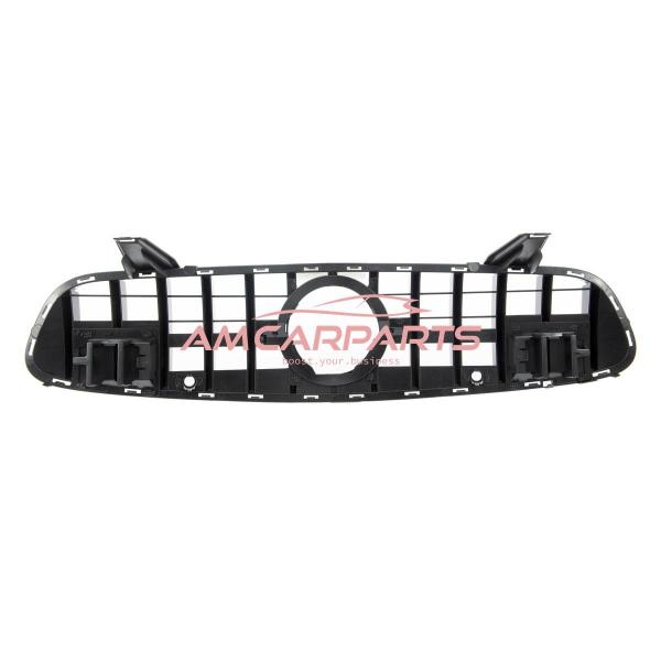 Upgrade Design Kühlergrill / Sportgrill für Mercedes SL (R231) Facelift 15+ Hochglanz schwarz / chrom