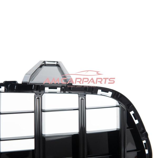 Upgrade Design Kühlergrill / Sportgrill für Mercedes SL (R231) Facelift 15+ Hochglanz schwarz