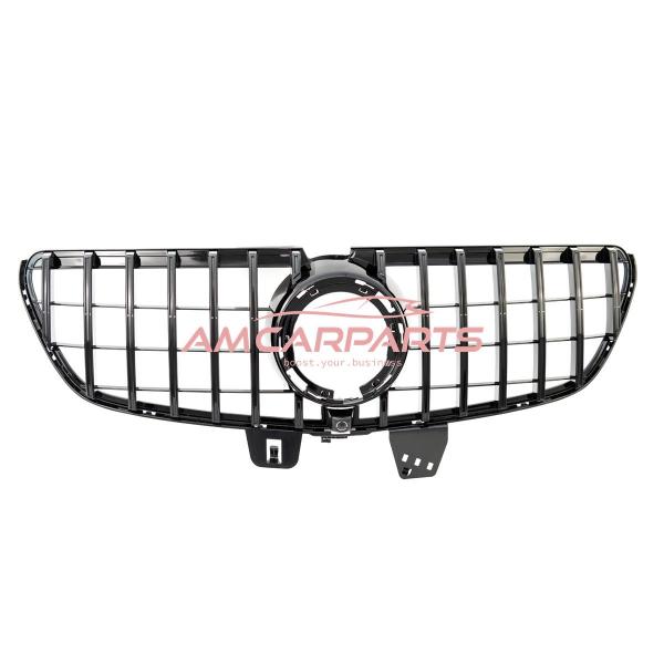 Upgrade Design Kühlergrill / Sportgrill für Mercedes V-Klasse / Vito W447 Facelift 19+ Hochglanz schwarz
