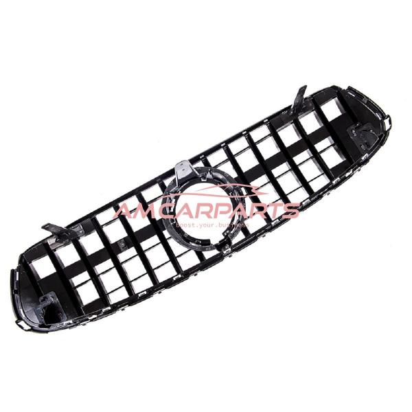 Upgrade Design Kühlergrill / Sportgrill für Mercedes GLC (X253) / GLC (C253) Facelift 19-22 chrom