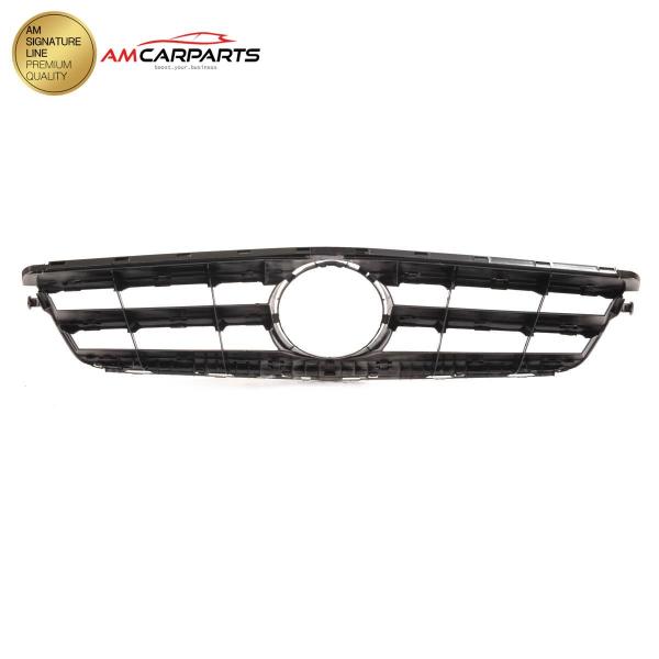 Upgrade Design Kühlergrill / Sportgrill für Mercedes C-Klasse (W204) / C-Klasse (S204) / C-Klasse (C204) 07-15 Hochglanz schwarz