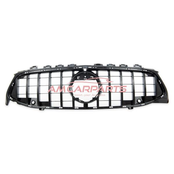 Upgrade Design Kühlergrill / Sportgrill passend für Mercedes Benz CLA C118 / X118 19+ Hochglanz schwarz