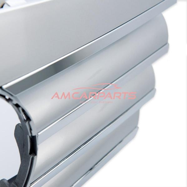 Upgrade Design Kühlergrill / Sportgrill passend für Mercedes Benz C-Klasse W202 / S202 00-07 Matt silber / chrom