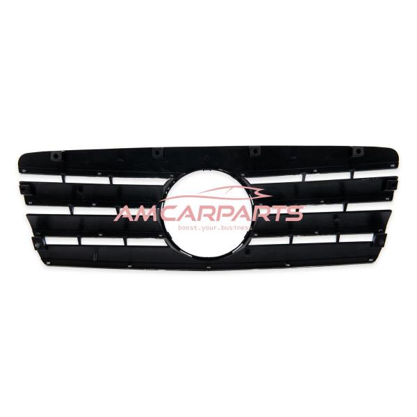 Upgrade Design Kühlergrill / Sportgrill passend für Mercedes Benz C-Klasse W202 / S202 00-07 Matt silber / chrom