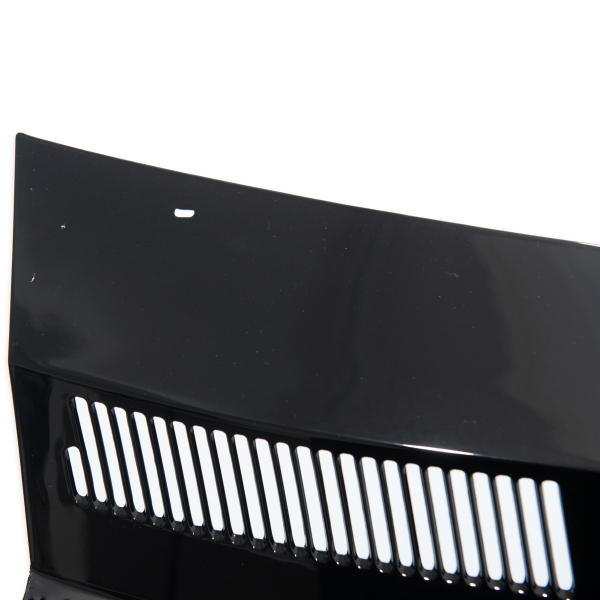 Kühlergrill in hochglanz schwarz mit roter Leiste und Emblemhalter für VW T6 Multivan/Transporter/Caravelle/Pritsche Modelle