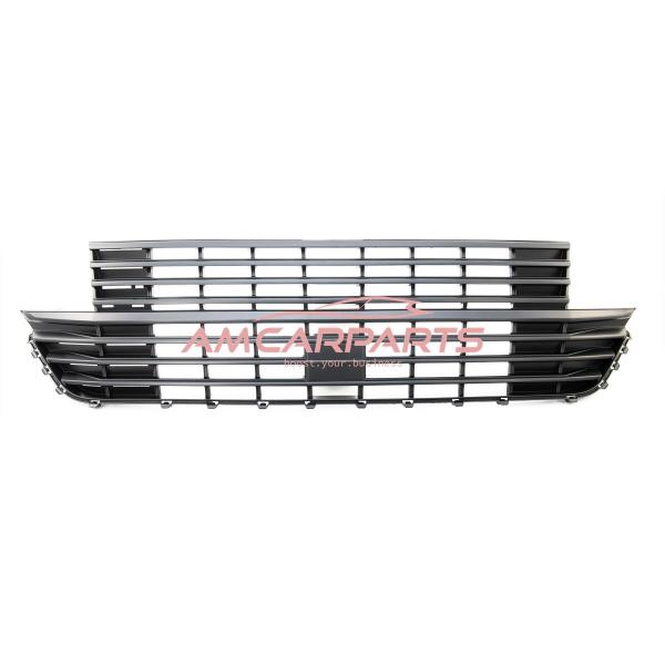 Upgrade Design Kühlergrill / Sportgrill passend für VW T6.1 Facelift 19-24 Matt schwarz