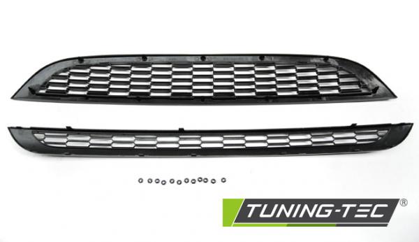 Upgrade Design Sportgrill / Kühlergrill für BMW Mini Cooper R50/R52/R53 01-08 Hochglanz schwarz
