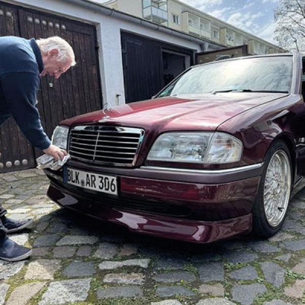 Upgrade Sportgrill / Kühlergrill für Mercedes Benz C-Klasse W202 93-00 chrom