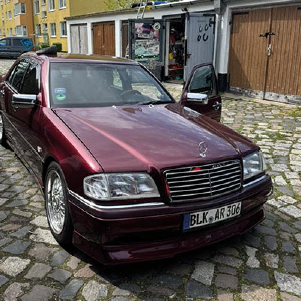 Upgrade Sportgrill / Kühlergrill für Mercedes Benz C-Klasse W202 93-00 chrom