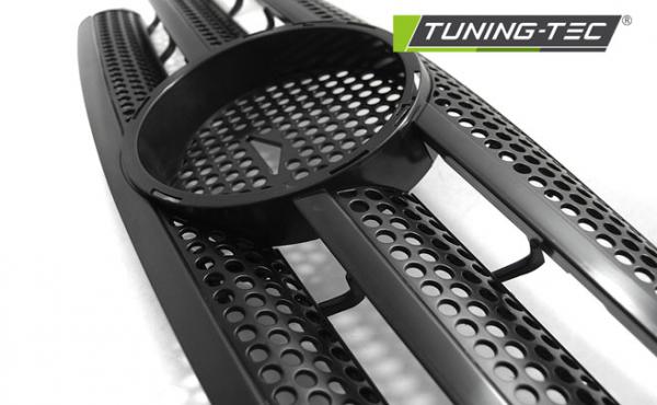Upgrade Sportgrill / Kühlergrill für Mercedes Benz ML W163 98-05 matt schwarz