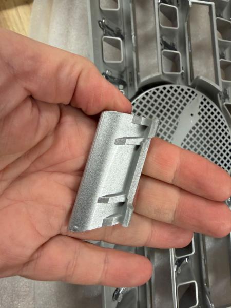 B-Ware - Upgrade Sportgrill / Kühlergrill für Mercedes Benz ML W164 05-08 silber/chrom