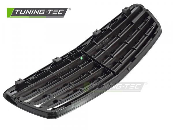Upgrade Sportgrill / Kühlergrill passend für Mercedes Benz E-Klasse W211 / S211 02-06 Hochglanz schwarz