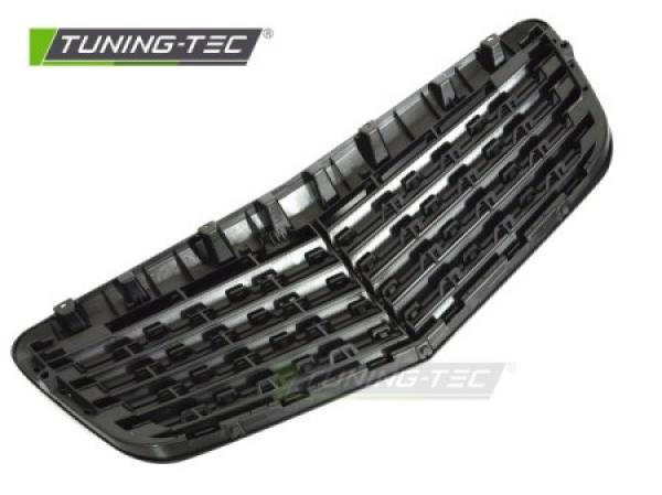 Upgrade Sportgrill / Kühlergrill passend für Mercedes Benz E-Klasse W211 / S211 MOPF 06-09 Hochglanz schwarz