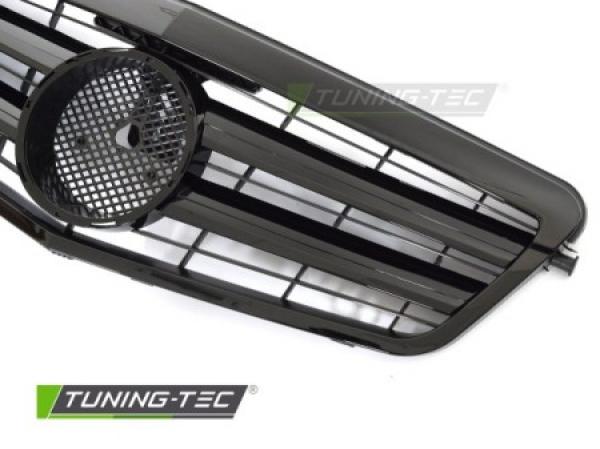 Upgrade Sportgrill / Kühlergrill passend für Mercedes Benz E-Klasse W212 / S212 09-13 Hochglanz schwarz