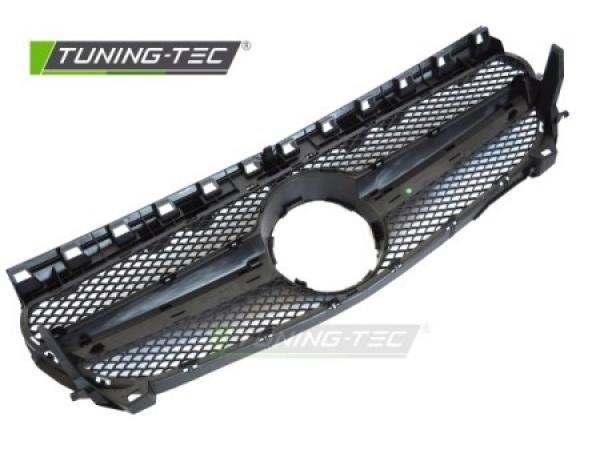 Upgrade Design Sportgrill / Kühlergrill passend für Mercedes Benz CLA W117 / C117 13-19 Hochglanz schwarz