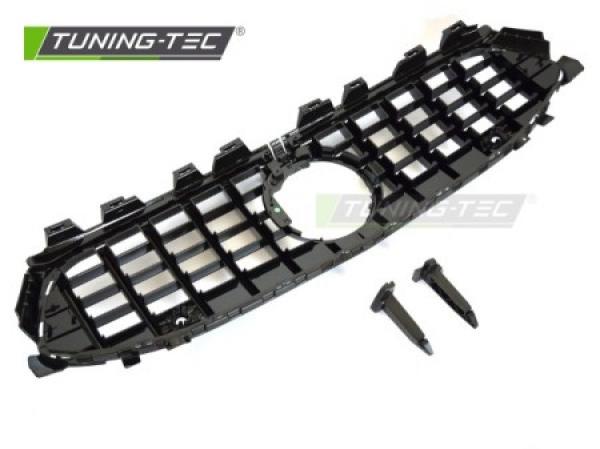 Upgrade Design Sportgrill / Kühlergrill passend für Mercedes Benz CLA W118 / C118 23-25 Hochglanz schwarz