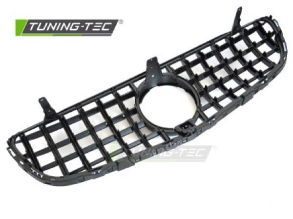 Upgrade Design Sportgrill / Kühlergrill passend für Mercedes Benz GLC W253 15-18 Hochglanz schwarz/chrom