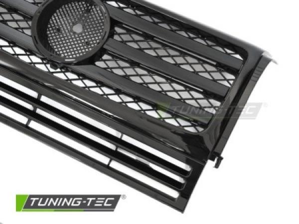 Upgrade Design Sportgrill / Kühlergrill passend für Mercedes Benz G-Klasse W463 90-12 Hochglanz schwarz