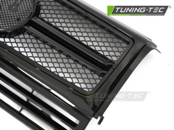 Upgrade Design Sportgrill / Kühlergrill passend für Mercedes Benz G-Klasse W463 90-12 Hochglanz schwarz