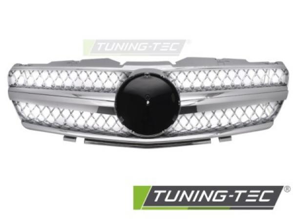 Upgrade Design Sportgrill / Kühlergrill passend für Mercedes Benz SL R230 01-06 chrom