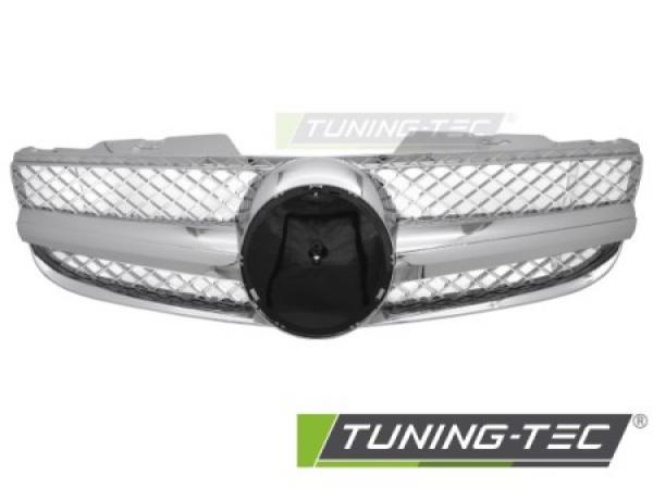 Upgrade Design Sportgrill / Kühlergrill passend für Mercedes Benz SL R230 Facelift 06-11 chrom