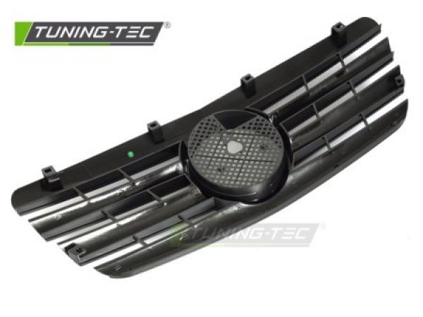 Upgrade Sportgrill / Kühlergrill passend für Mercedes Benz E-Klasse W210 Facelift (Mopf) 99-02 Hochglanz schwarz