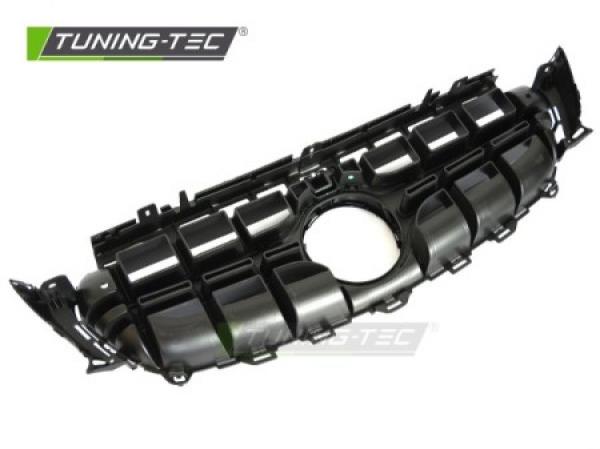 Upgrade Design Sportgrill / Kühlergrill passend für Mercedes Benz E-Klasse W213 16-19 Hochglanz schwarz/chrom