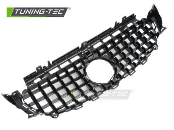 Upgrade Design Sportgrill / Kühlergrill passend für Mercedes Benz E-Klasse W213 16-19 Hochglanz schwarz/chrom