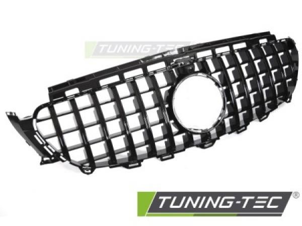 Upgrade Design Sportgrill / Kühlergrill passend für Mercedes Benz E-Klasse W213 16-19 Hochglanz schwarz
