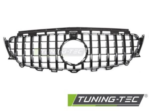 Upgrade Design Sportgrill / Kühlergrill passend für Mercedes Benz E-Klasse W213 16-19 Hochglanz schwarz