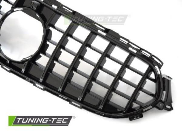 Upgrade Design Sportgrill / Kühlergrill passend für Mercedes Benz E-Klasse W213 / S213 Facelift (Mopf) 20-23 Hochglanz schwarz