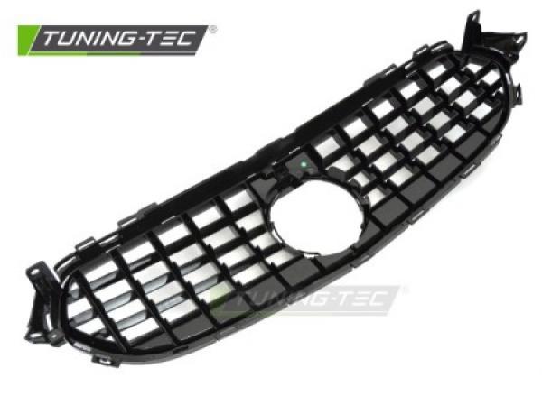 Upgrade Design Sportgrill / Kühlergrill passend für Mercedes Benz E-Klasse W213 / S213 Facelift (Mopf) 20-23 Hochglanz schwarz