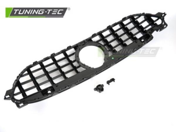 Upgrade Design Sportgrill / Kühlergrill passend für Mercedes Benz CLE C236 / A236 23+ Hochglanz schwarz/chrom