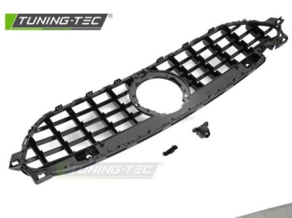 Upgrade Design Sportgrill / Kühlergrill passend für Mercedes Benz CLE C236 / A236 23+ Hochglanz schwarz