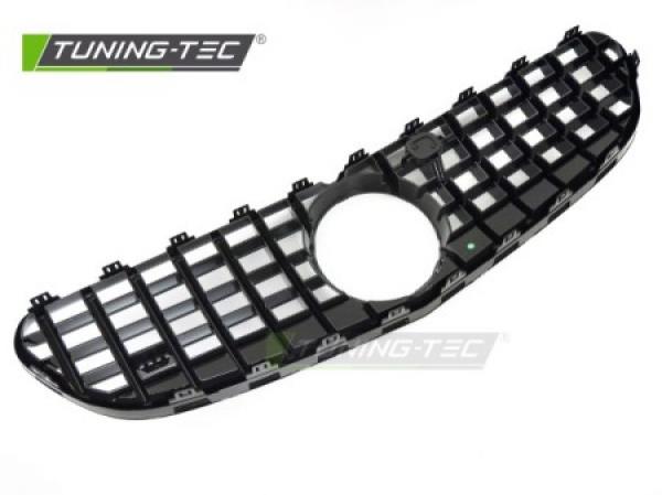 Upgrade Design Sportgrill / Kühlergrill passend für Mercedes Benz S-Klasse Coupe /Cabrio C217 / A217 14-20 Hochglanz-schwarz / chrom