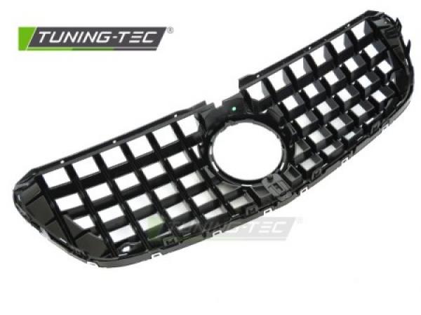 Upgrade Design Sportgrill / Kühlergrill passend für Mercedes Benz V-Klasse / Vito W447 14-19 Hochglanz-schwarz / chrom