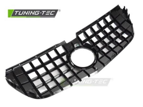 Upgrade Design Sportgrill / Kühlergrill passend für Mercedes Benz V-Klasse / Vito W447 14-19 Hochglanz-schwarz / chrom