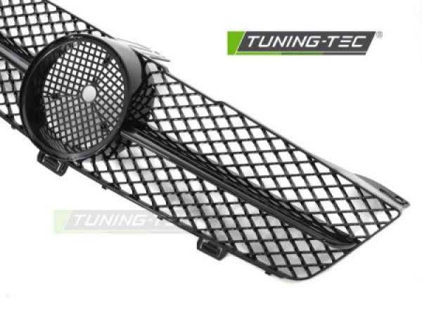 Upgrade Sportgrill / Kühlergrill passend für Mercedes Benz CLS C219 08-10 Hochglanz schwarz