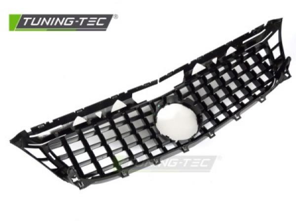 Upgrade Sportgrill / Kühlergrill passend für Mercedes Benz CLS C218 11-14 Hochglanz schwarz / chrom