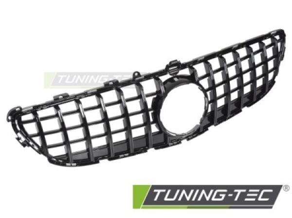 Upgrade Sportgrill / Kühlergrill passend für Mercedes Benz CLS C218 Facelift (Mopf) 14-18 Hochglanz schwarz